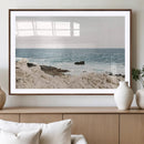 Coastal Ocean View Wall Art Canvas Print – Serene Rocky by MyGreatCanvas | Canvas Wall Art Prints | Photo Prints & Wall Decor