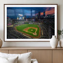 Target Field Wall Art Canvas Print – Baseball Stadium Scene, by MyGreatCanvas | Canvas Wall Art Prints | Photo Prints & Wall Decor