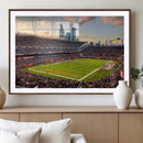Chicago Bears Soldiers Field Wall Art Canvas Print – Framed