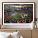 Chicago Bears Soldiers Field Wall Art Canvas Print – Framed by MyGreatCanvas | Canvas Wall Art Prints | Photo Prints & Wall Decor