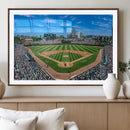 Wrigley Field Baseball Stadium Canvas Wall Art – Packed by MyGreatCanvas | Canvas Wall Art Prints | Photo Prints & Wall Decor