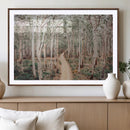 Forest Dirt Road Wall Art Canvas Print, Scenic Woodland by MyGreatCanvas | Canvas Wall Art Prints | Photo Prints & Wall Decor