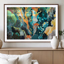Vivid Underwater Coral Reef Wall Art Canvas Print, by MyGreatCanvas | Canvas Wall Art Prints | Photo Prints & Wall Decor