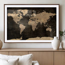 World Map Canvas Print – Detailed Map of the World Wall Art by MyGreatCanvas | Canvas Wall Art Prints | Photo Prints & Wall Decor