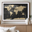 World Map Canvas Print – Detailed Map of the World Wall Art by MyGreatCanvas | Canvas Wall Art Prints | Photo Prints & Wall Decor