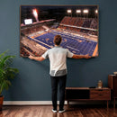 Boise State Stadium Large Wall Art Canvas Print for Living by MyGreatCanvas | Canvas Wall Art Prints | Photo Prints & Wall Decor