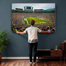 Green Bay Packers Stadium Wall Art Canvas Print, Lambeau by MyGreatCanvas | Canvas Wall Art Prints | Photo Prints & Wall Decor