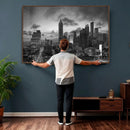 Atlanta Skyline Wall Art Canvas Print, Atlanta Downtown by MyGreatCanvas | Canvas Wall Art Prints | Photo Prints & Wall Decor