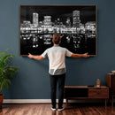 Baltimore Skyline Wall Art Canvas Print, Baltimore Downtown by MyGreatCanvas | Canvas Wall Art Prints | Photo Prints & Wall Decor