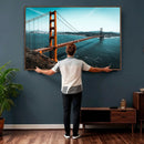 Golden Gate Bridge Wall Art Canvas Print – San Francisco by MyGreatCanvas | Canvas Wall Art Prints | Photo Prints & Wall Decor
