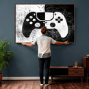 Abstract Gaming Controller Wall Art Canvas Print by MyGreatCanvas | Canvas Wall Art Prints | Photo Prints & Wall Decor