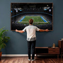 Detroit Lions Stadium Wall Art Canvas Print, Football Field by MyGreatCanvas | Canvas Wall Art Prints | Photo Prints & Wall Decor
