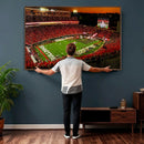 Georgia Bulldogs Stadium Wall Art Canvas Print, Sanford by MyGreatCanvas | Canvas Wall Art Prints | Photo Prints & Wall Decor