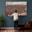 Donald W. Reynolds Razorback Stadium Wall Art Canvas Print – by MyGreatCanvas | Canvas Wall Art Prints | Photo Prints & Wall Decor