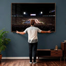 Oklahoma Memorial Stadium Wall Art Canvas Print – Oklahoma by MyGreatCanvas | Canvas Wall Art Prints | Photo Prints & Wall Decor