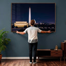 Washington White House Skyline Wall Art Canvas Print – by MyGreatCanvas | Canvas Wall Art Prints | Photo Prints & Wall Decor