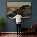 Jacek Malczewski - Landscape at the Vistula Wall Art Canvas by MyGreatCanvas | Canvas Wall Art Prints | Photo Prints & Wall Decor