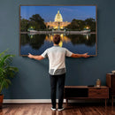 US Capitol Building Wall Art Canvas Print – Washington DC by MyGreatCanvas | Canvas Wall Art Prints | Photo Prints & Wall Decor