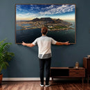 Cape Town Skyline Wall Art Canvas Print – Table Mountain by MyGreatCanvas | Canvas Wall Art Prints | Photo Prints & Wall Decor