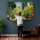 Gustav Klimt Boho Mountain Landscape Large Wall Art, by MyGreatCanvas | Canvas Wall Art Prints | Photo Prints & Wall Decor