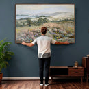Katie Staples Hillside Canvas Wall Art — Coastal Wildflower by MyGreatCanvas | Canvas Wall Art Prints | Photo Prints & Wall Decor