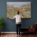 Childe Hassam Celia Thaxter Garden Canvas — 1890 American by MyGreatCanvas | Canvas Wall Art Prints | Photo Prints & Wall Decor