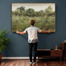 Wildflower Meadow Canvas Wall Art, Impressionist Overgrown by MyGreatCanvas | Canvas Wall Art Prints | Photo Prints & Wall Decor