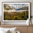 Half Dome Yosemite Canvas Wall Art – Majestic Triptych