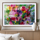 Oil Flower Abstract Canvas Print by MyGreatCanvas | Canvas Wall Art Prints | Photo Prints & Wall Decor