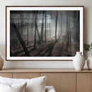 Dark Family and Tree Wall Art Canvas Print by MyGreatCanvas | Canvas Wall Art Prints | Photo Prints & Wall Decor