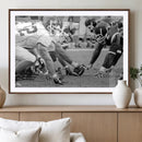 American Football Player Wall Art Canvas Print by MyGreatCanvas | Canvas Wall Art Prints | Photo Prints & Wall Decor