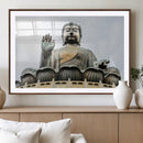 Buddha Statue Wall Art Canvas Print