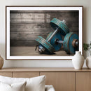 Dambell and Sport Wall Art Canvas Print by MyGreatCanvas | Canvas Wall Art Prints | Photo Prints & Wall Decor