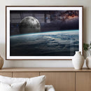 Space and Planet Canvas Print by MyGreatCanvas | Canvas Wall Art Prints | Photo Prints & Wall Decor