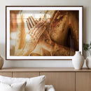 Buddha Statue Hands Wall Art Canvas Print by MyGreatCanvas | Canvas Wall Art Prints | Photo Prints & Wall Decor