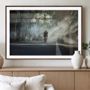 Cycling Road Bike in the Morning, Cycling Road Bike Canvas by MyGreatCanvas | Canvas Wall Art Prints | Photo Prints & Wall Decor