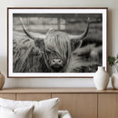 Cow Focus Canvas Wall Art Print by MyGreatCanvas | Canvas Wall Art Prints | Photo Prints & Wall Decor