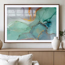 Colorful Marble Fluid Effect Canvas Wall Art Print by MyGreatCanvas | Canvas Wall Art Prints | Photo Prints & Wall Decor
