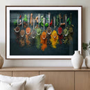 Colorful Spices Canvas Wall Art – Vibrant Kitchen Decor by MyGreatCanvas | Canvas Wall Art Prints | Photo Prints & Wall Decor