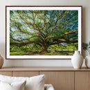 Majestic Oak Tree Wall Art – Serene Nature Canvas Print with