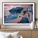 Santorini Island Wall Art Canvas Print by MyGreatCanvas | Canvas Wall Art Prints | Photo Prints & Wall Decor