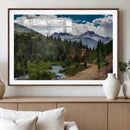 San Juan Nal Forest Wall Art Landscape Canvas Print