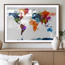 World Map Canvas Print – Detailed Map of the World Wall Art by MyGreatCanvas | Canvas Wall Art Prints | Photo Prints & Wall Decor