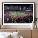 Mississippi State Bulldogs Stadium Wall Art Canvas Print –