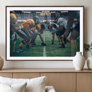 American Football Playing Wall Art Canvas Print by MyGreatCanvas | Canvas Wall Art Prints | Photo Prints & Wall Decor