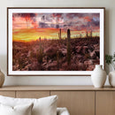Arizona Desert Print, Western Cowboy Wall Art Print by MyGreatCanvas | Canvas Wall Art Prints | Photo Prints & Wall Decor