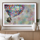 Up Pixar Poster, Look Up Pixar Wall Art, Up Pixar Canvas,