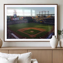 Colorado Rockies Coors Field Wall Art Canvas Print - MLB by MyGreatCanvas | Canvas Wall Art Prints | Photo Prints & Wall Decor