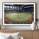 Texas Rangers Baseball Team Print - Arlington Globe Life