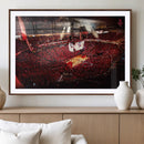Houston Rockets Basketball Team Print Canvas- Houston Toyota